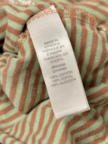 Bundles Baby Place Striped Short Sleeve Bodysuit, 12–18 Months