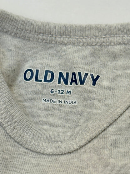 Old Navy Gray T-Shirt 6-12M