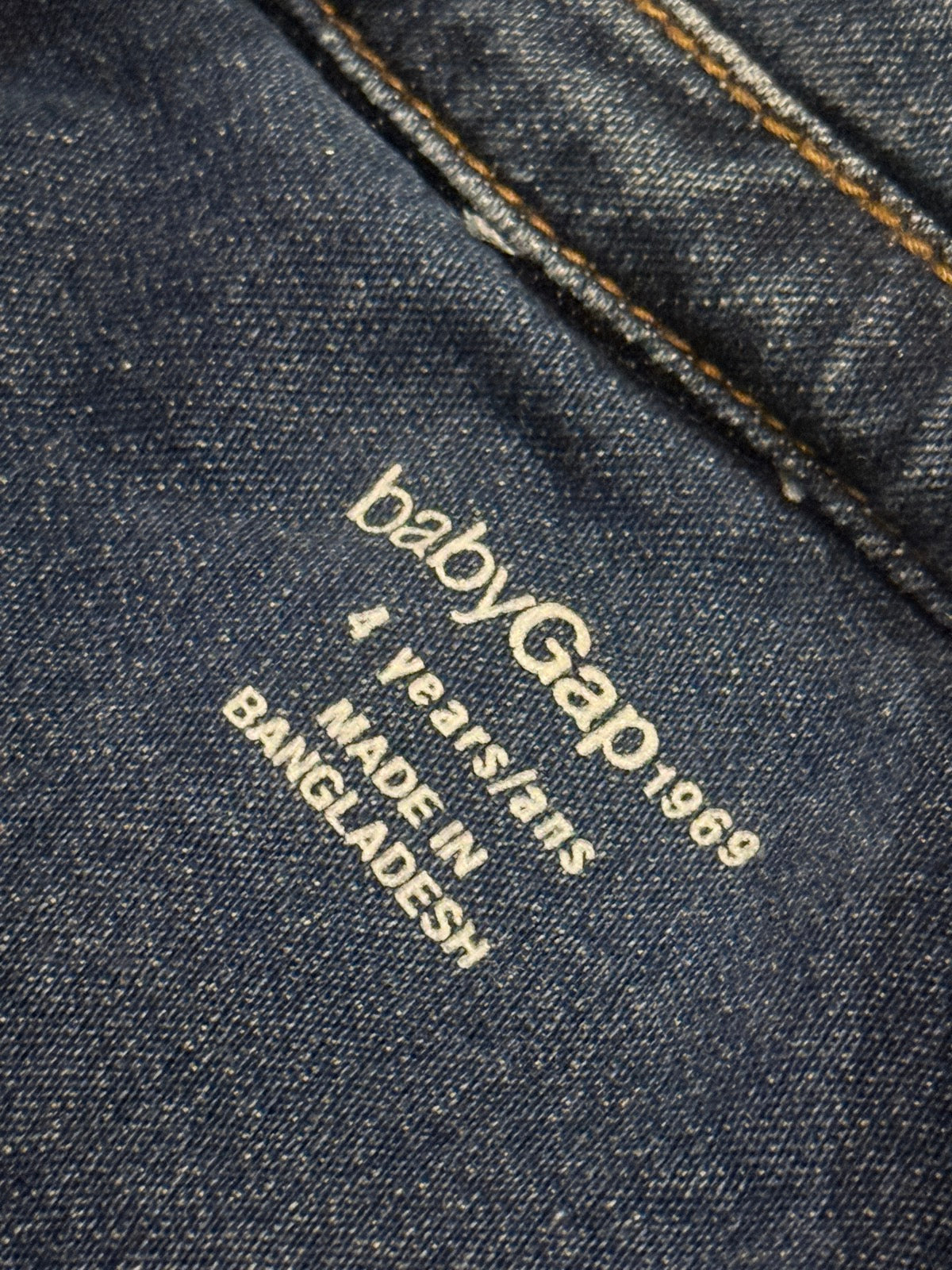 Baby Gap 1969 Denim Jacket 4T
