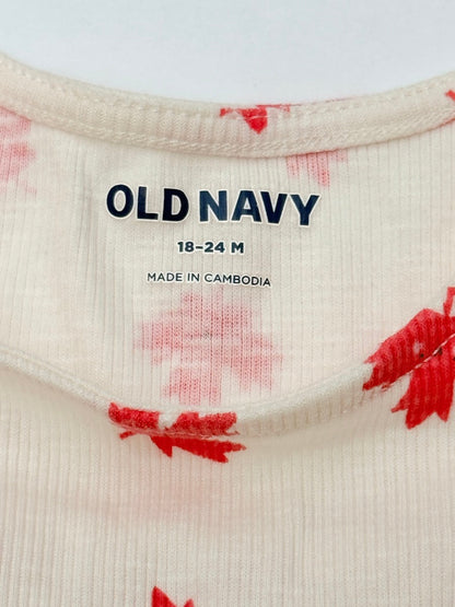 Old Navy Maple Leaf Print Dress 18-24M