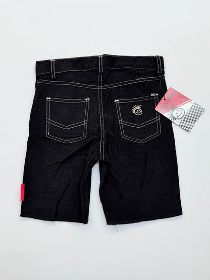 Knuckleheads Black Corduroy Shorts Size S