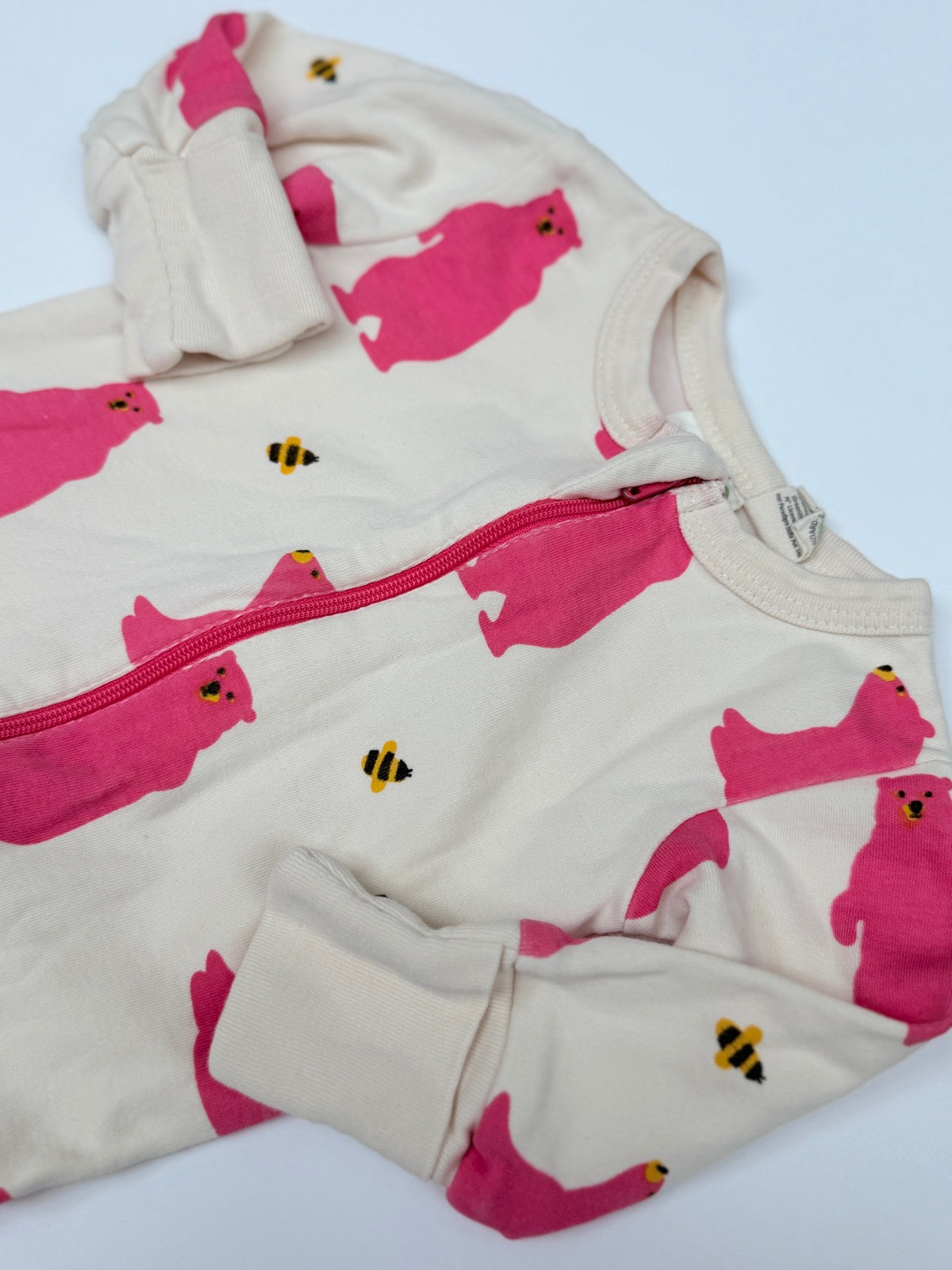 Parade Bear & Bee Zip Romper 0-3M