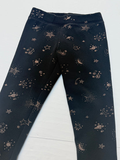 OshKosh B'gosh Star Print Fleece Leggings Size 8