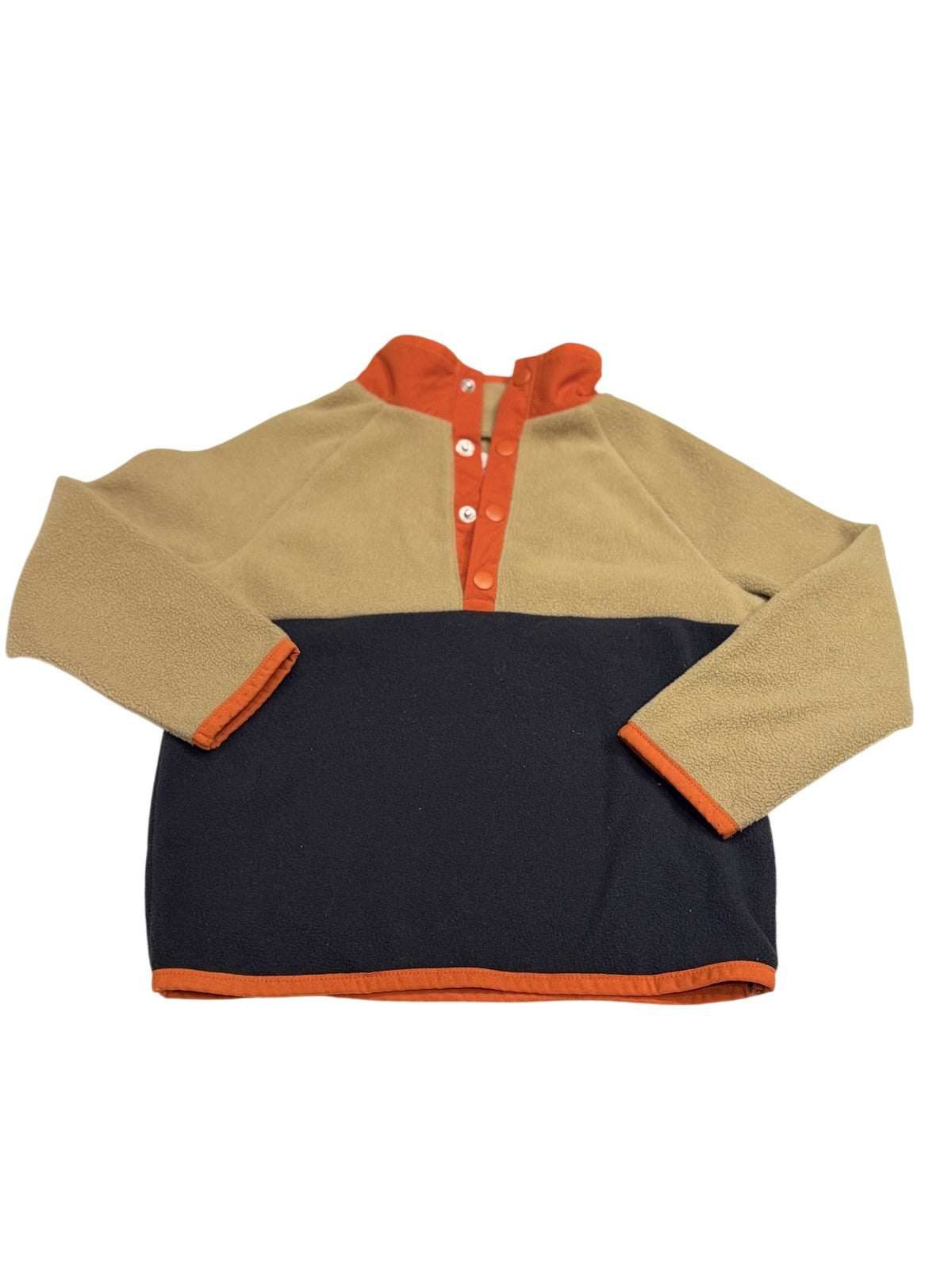 Old Navy Colorblock Fleece Snap Pullover 3T