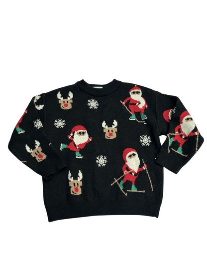 Zara Christmas Santa Knit Sweater 2-3Y