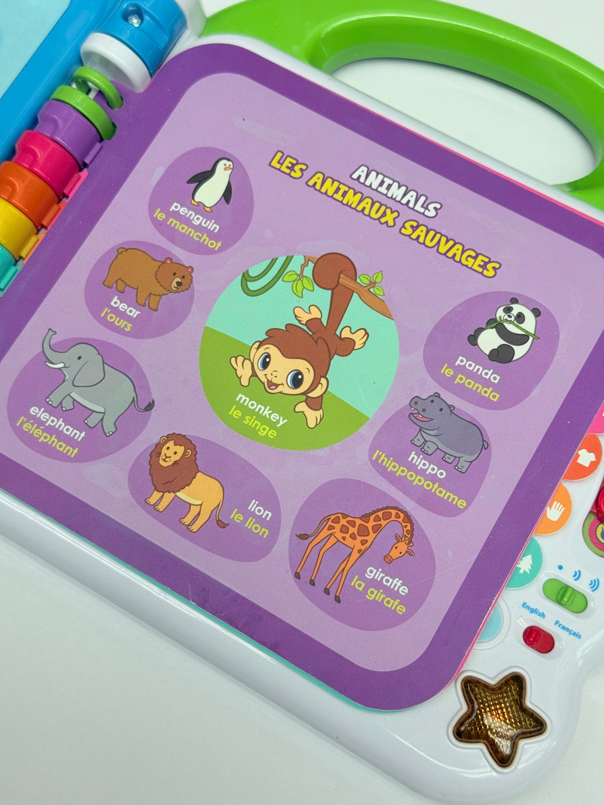 LeapFrog Learning Friends 100 Words Book French / English