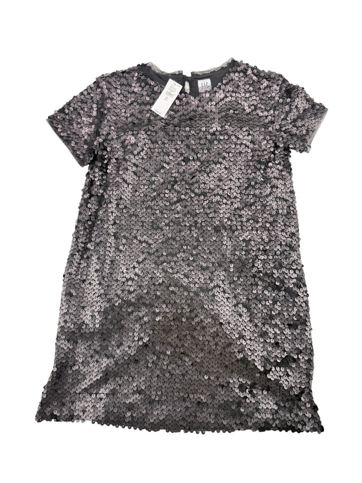 NWT - Gap Kids Black Sequin Dress Size 6-7