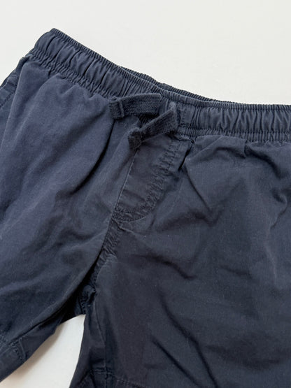 Pekkle Navy Cotton Shorts Size 2T