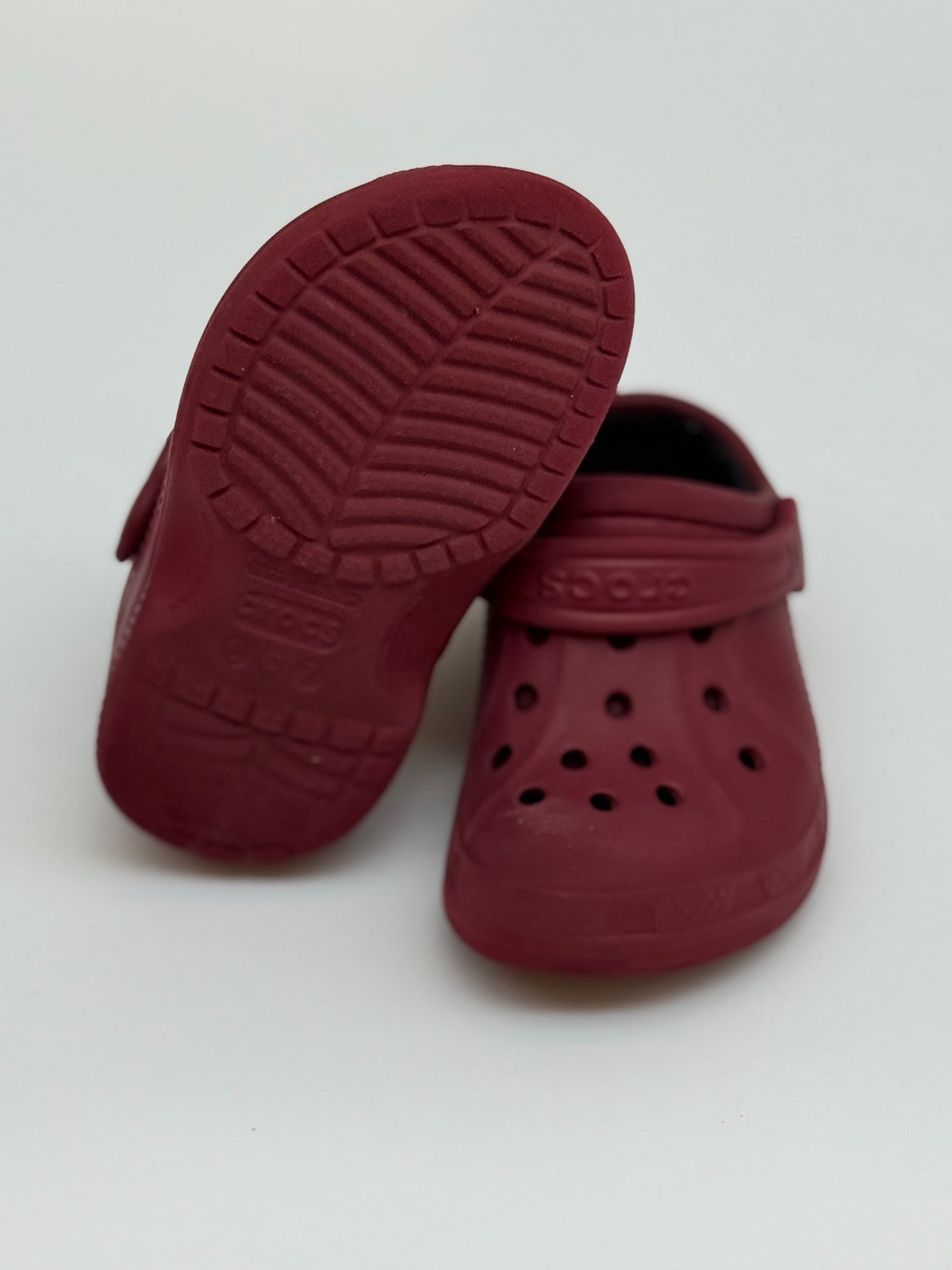 Crocs Classic Lined Clog Toddler C6 Red