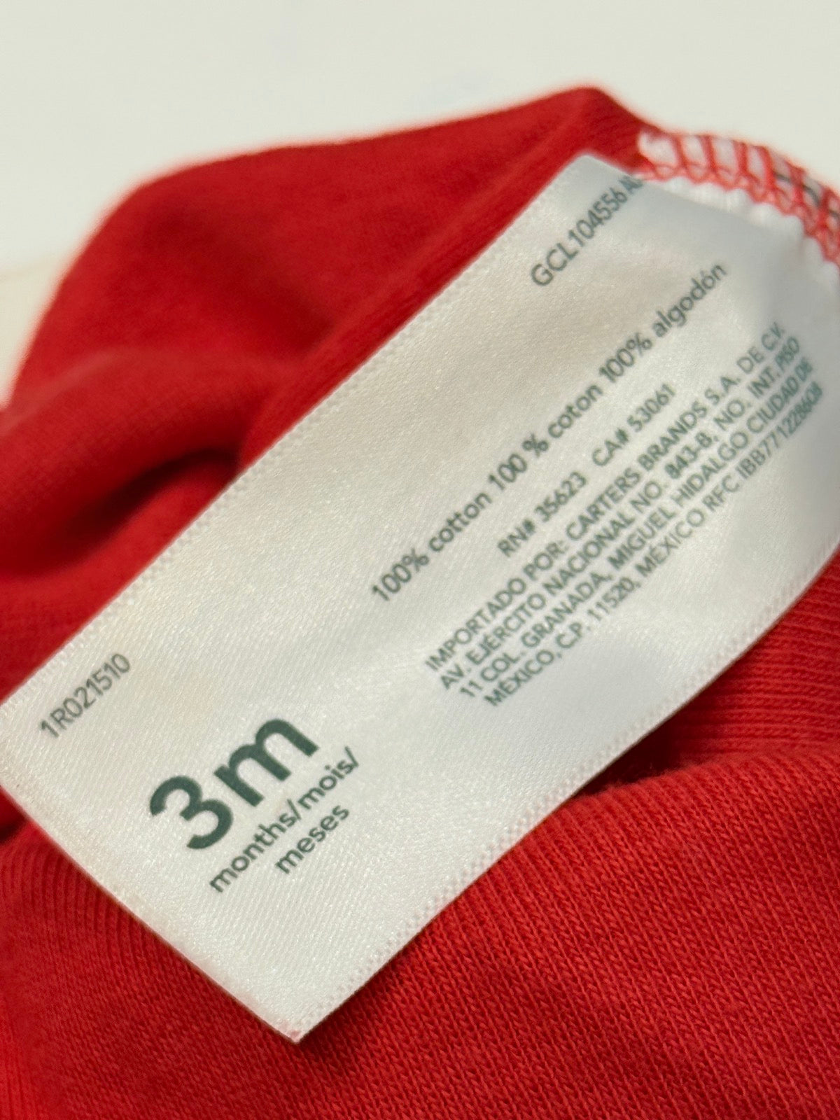 Carter's My First Canada Day Onesie 3M
