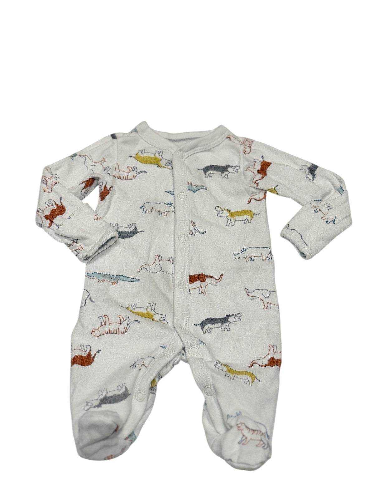 Carter's Animal Print Footed Sleeper Newborn