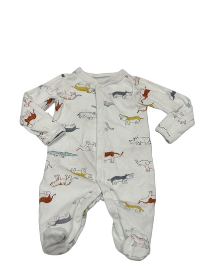 Carter's Animal Print Footed Sleeper Newborn