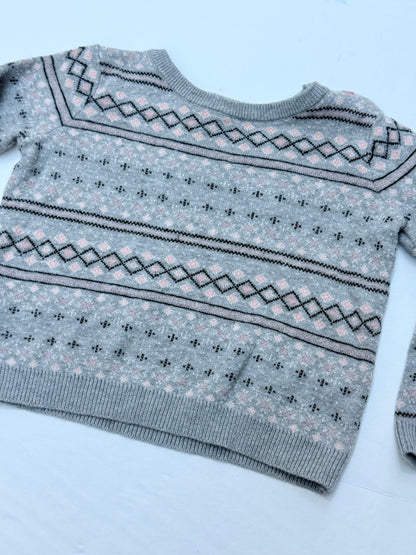 Fair Isle Knit Sweater Kids 18m