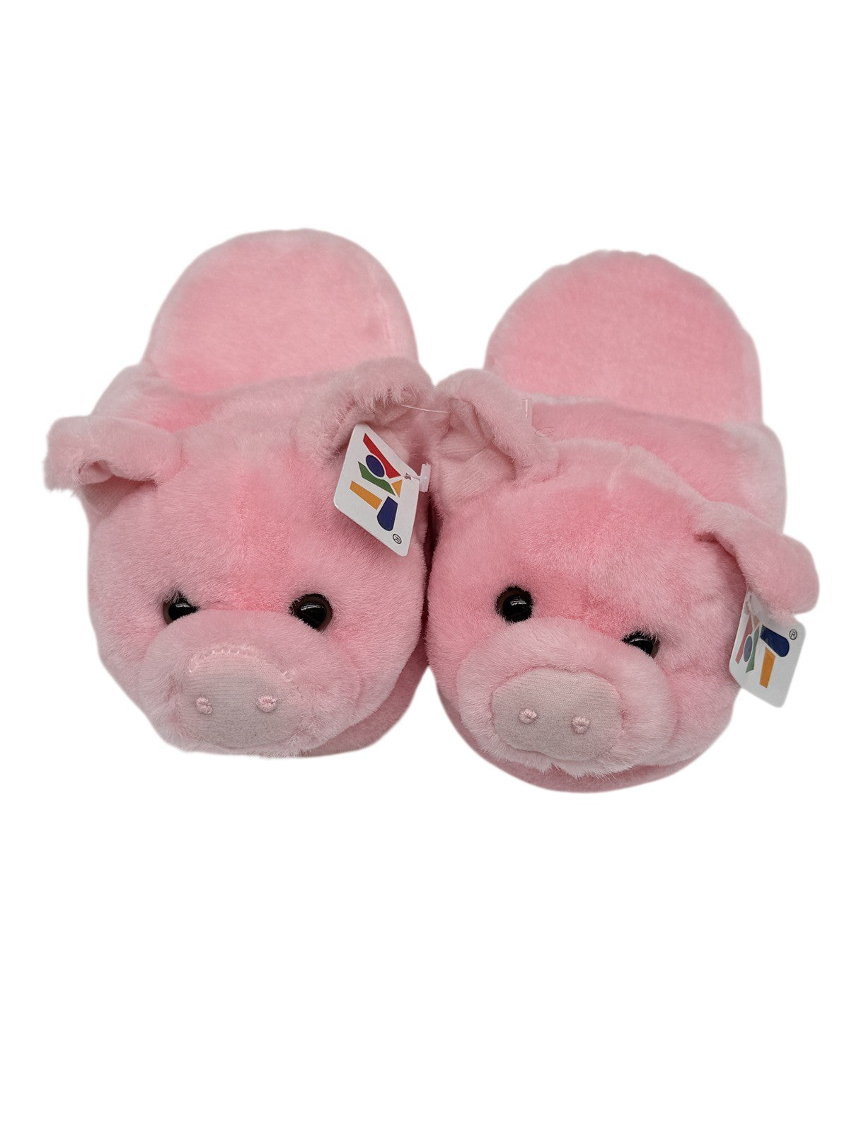 NWT - Angel Toy Pink Pig Plush Slippers 3Y+