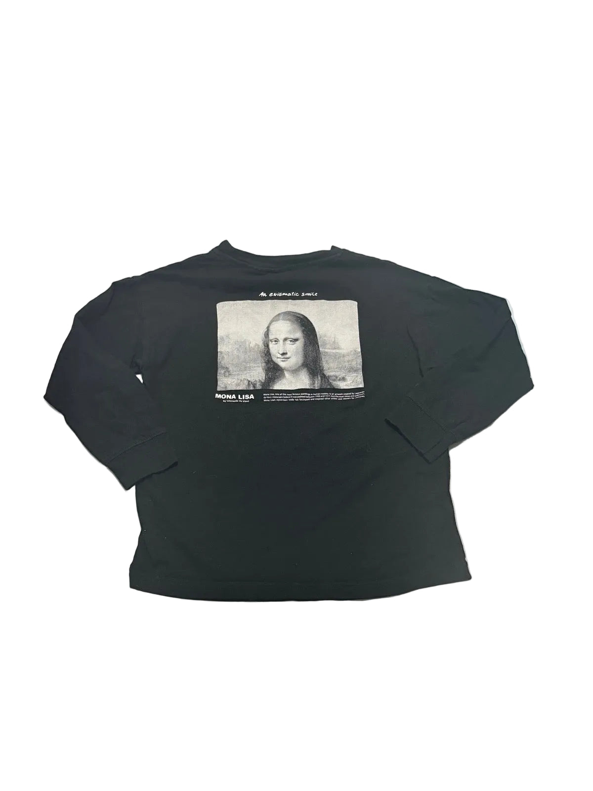 Zara Mona Lisa Manches Longues Noires Taille 7