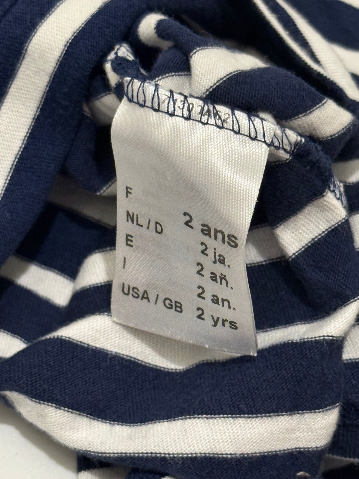 Saint James Striped Breton Top 2 Years