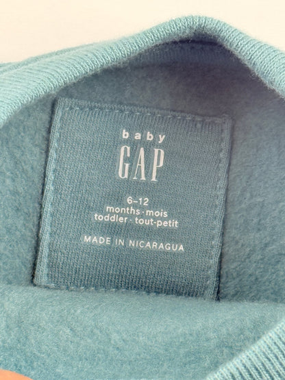 baby Gap Bluey Teal Sweatshirt 6-12M