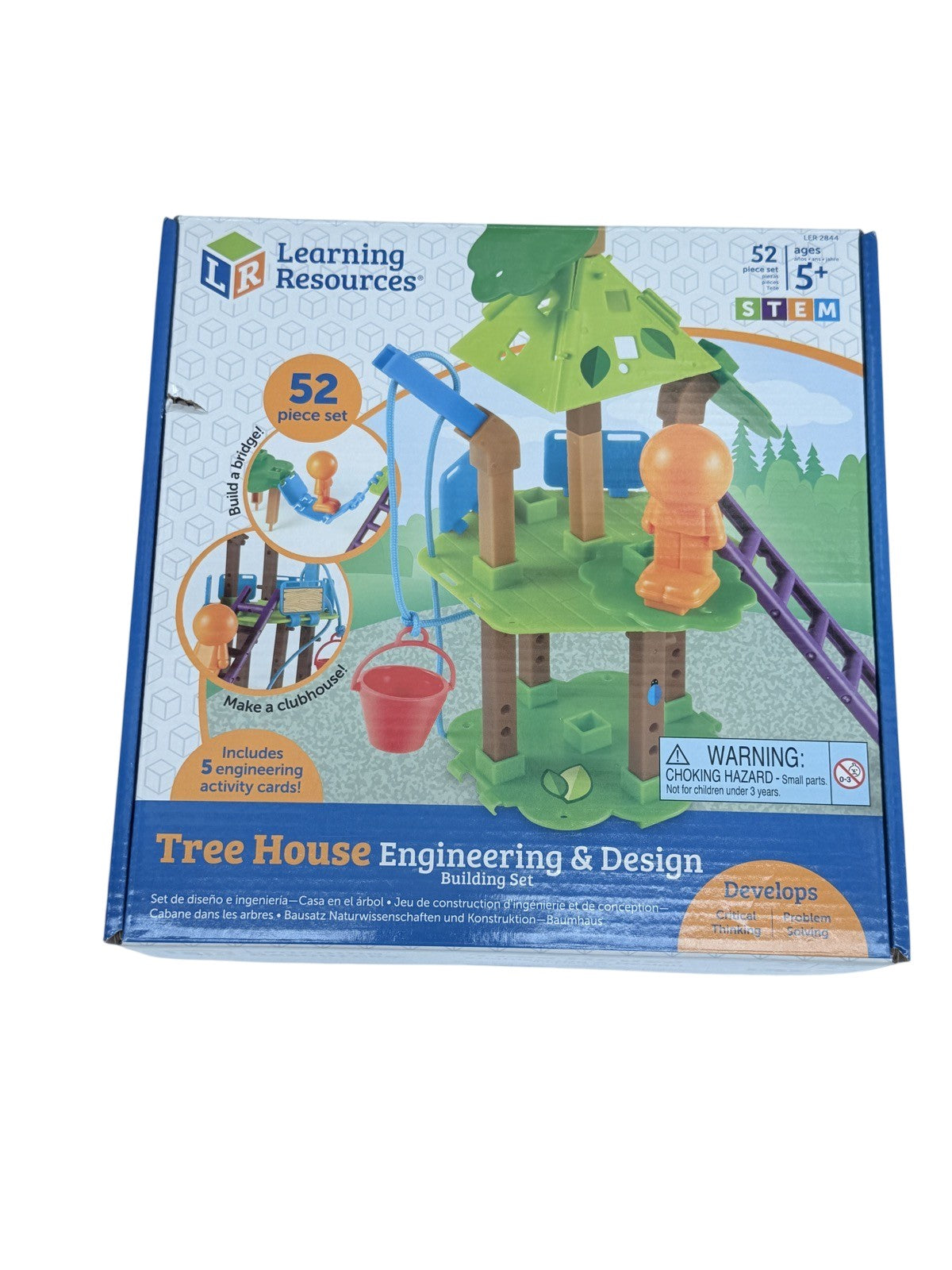 Learning Resources Tree House Engineering Building Set