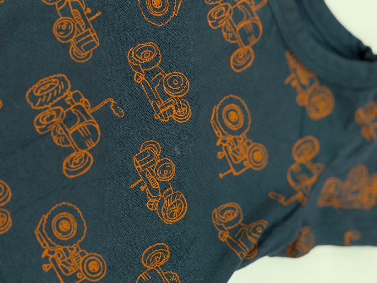 Joe Fresh Tractor Print T-Shirt 3-6m
