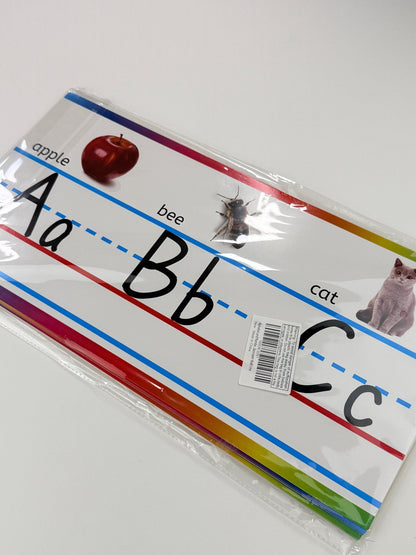 Alphabet and Number Classroom Wall Line Set