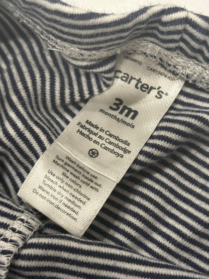 Carter's Striped Leggings Size 3M
