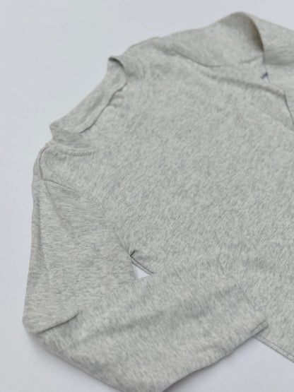 Carter's Gray Long Sleeve Bodysuit 24m