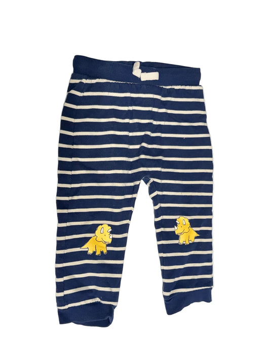Dinosaur Striped Pants 12-18m