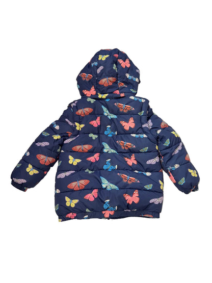 Mini Boden Butterfly Puffer Jacket / Vest 5-6Y