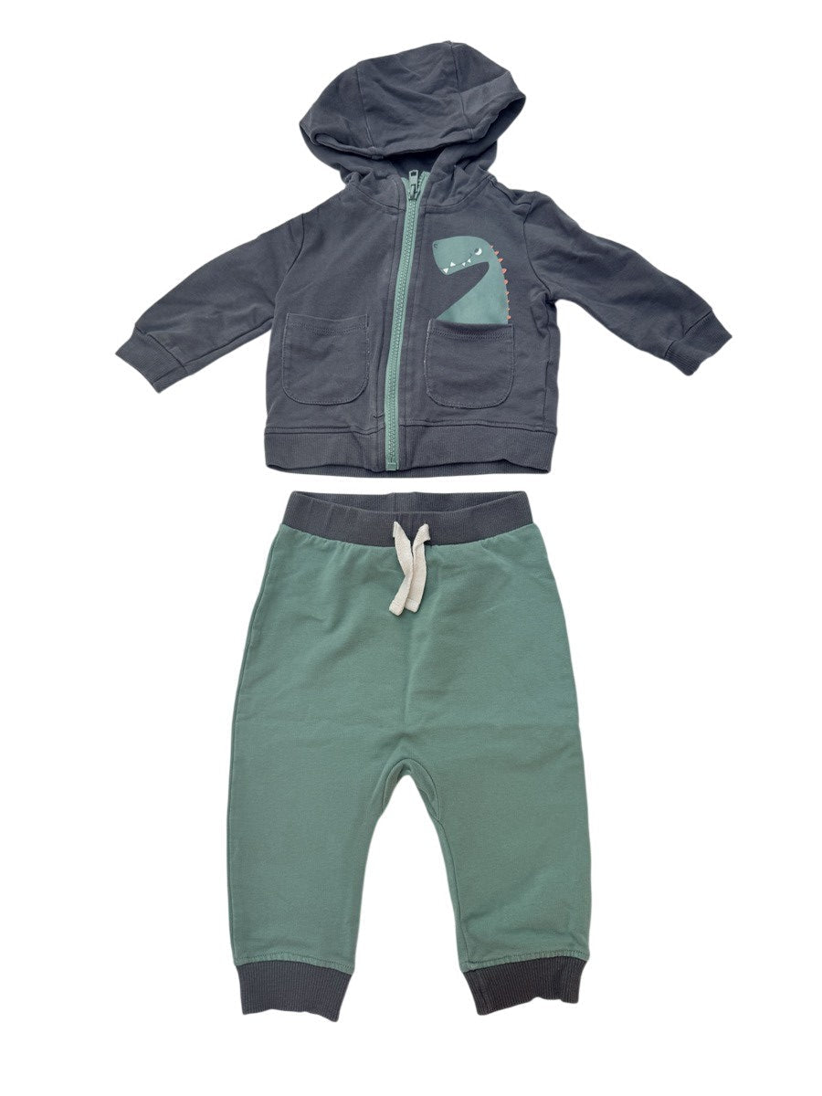 Tommy Bahama Dinosaur Hoodie Set 3-6M