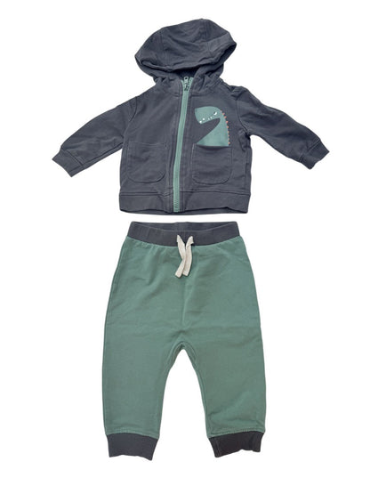 Tommy Bahama Dinosaur Hoodie Set 3-6M