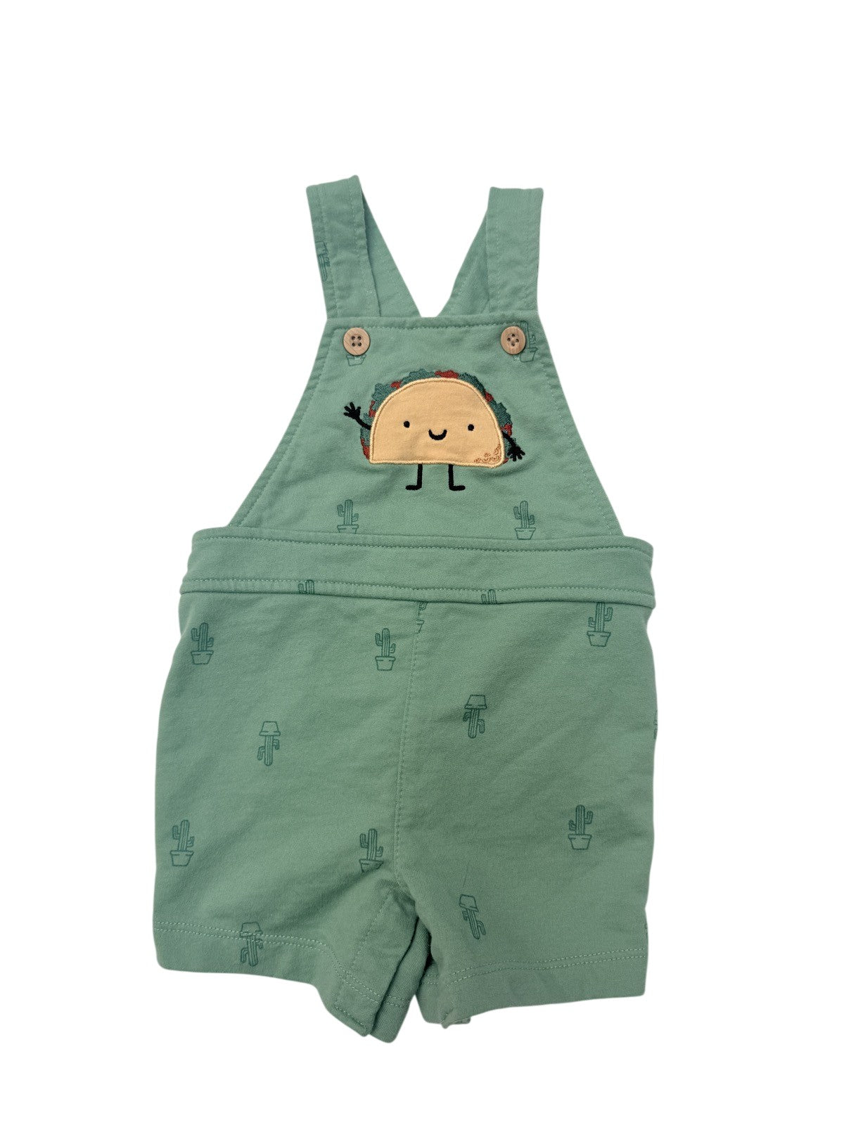 Pekkle Taco Overalls & Bodysuit Set 6M