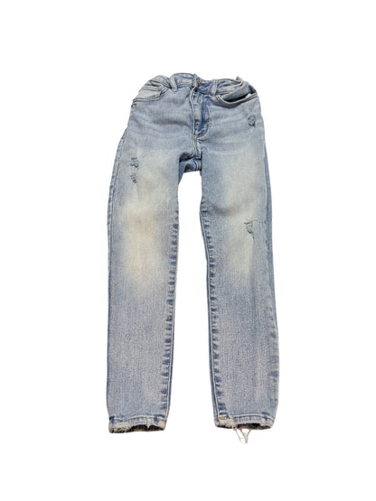 Gap Denim Light Wash Distressed Jeans Size 10