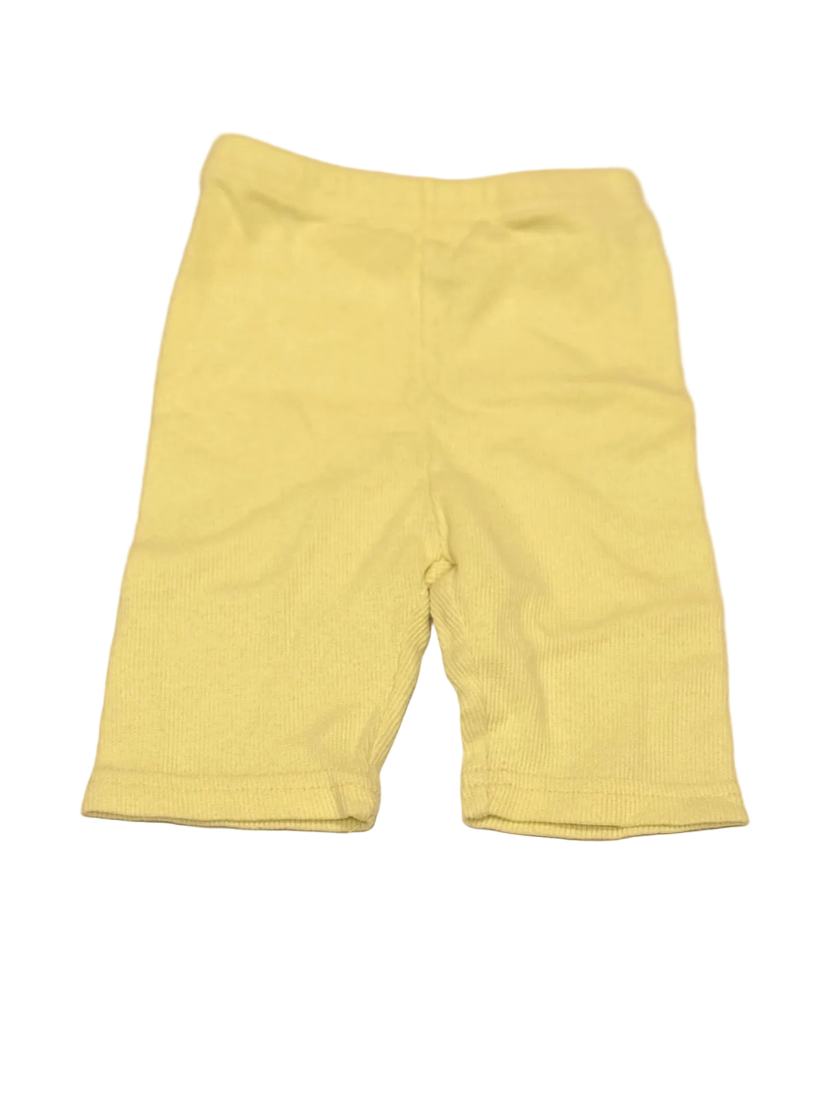 Yellow Ribbed Baby Pants Size 18m