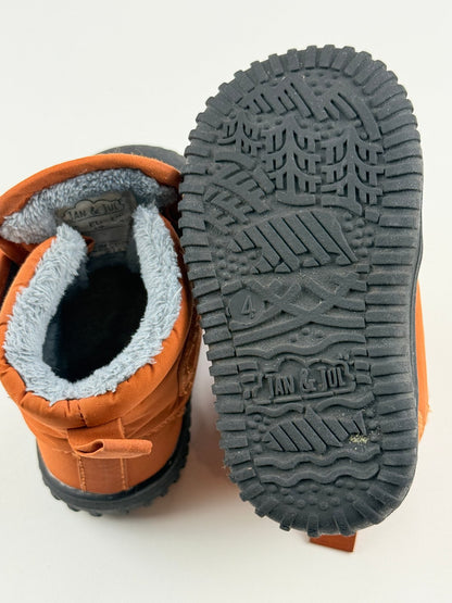 Jan & Jul Burnt Orange Winter Boots Size 4