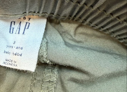Gap Olive Cargo Jogger Pants Size 3