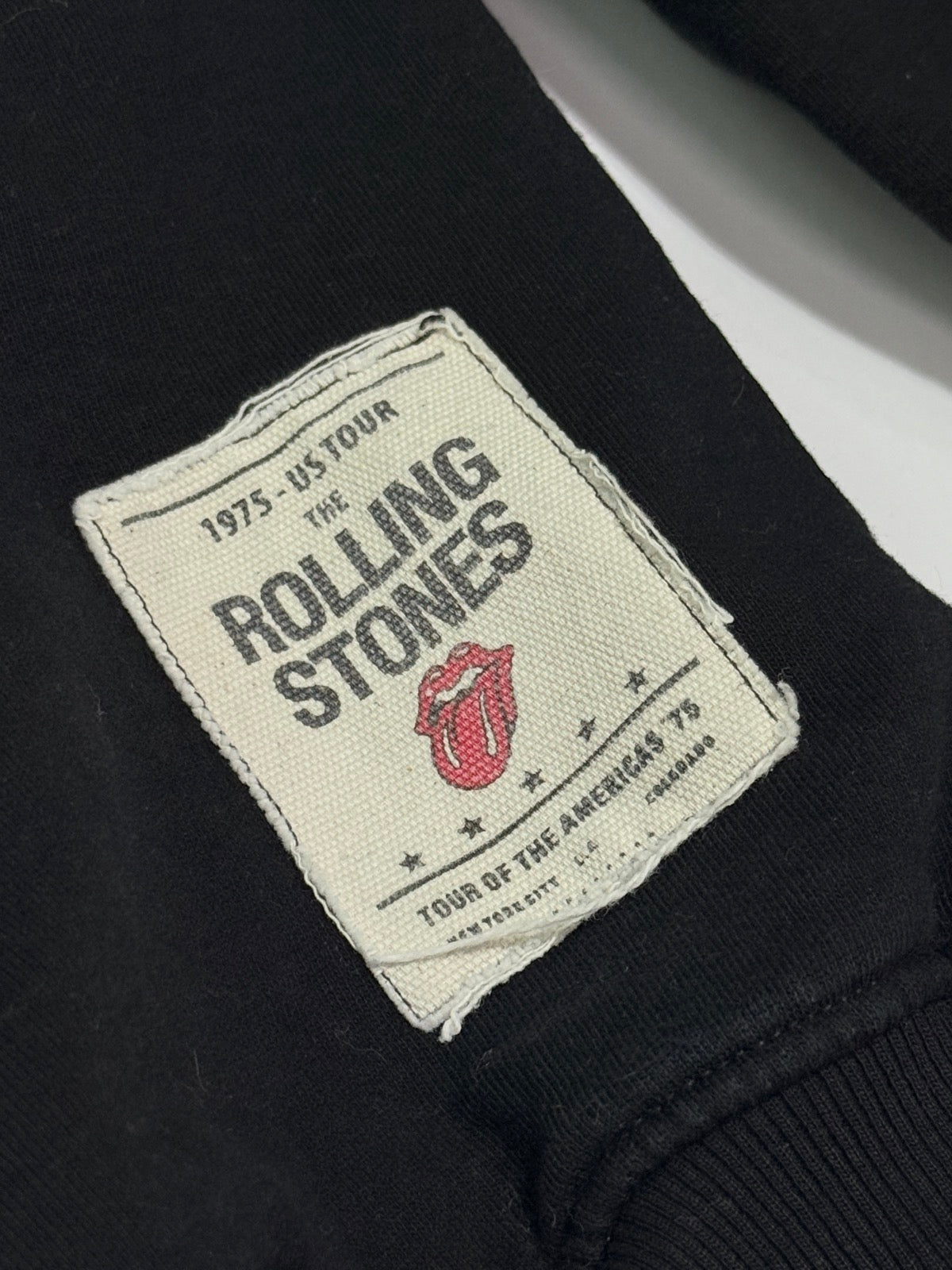 Zara Rolling Stones Black Hoodie 8-9Y