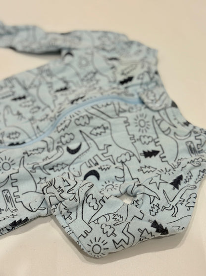 Joe Fresh Dinosaur Footed Sleeper 3-6m