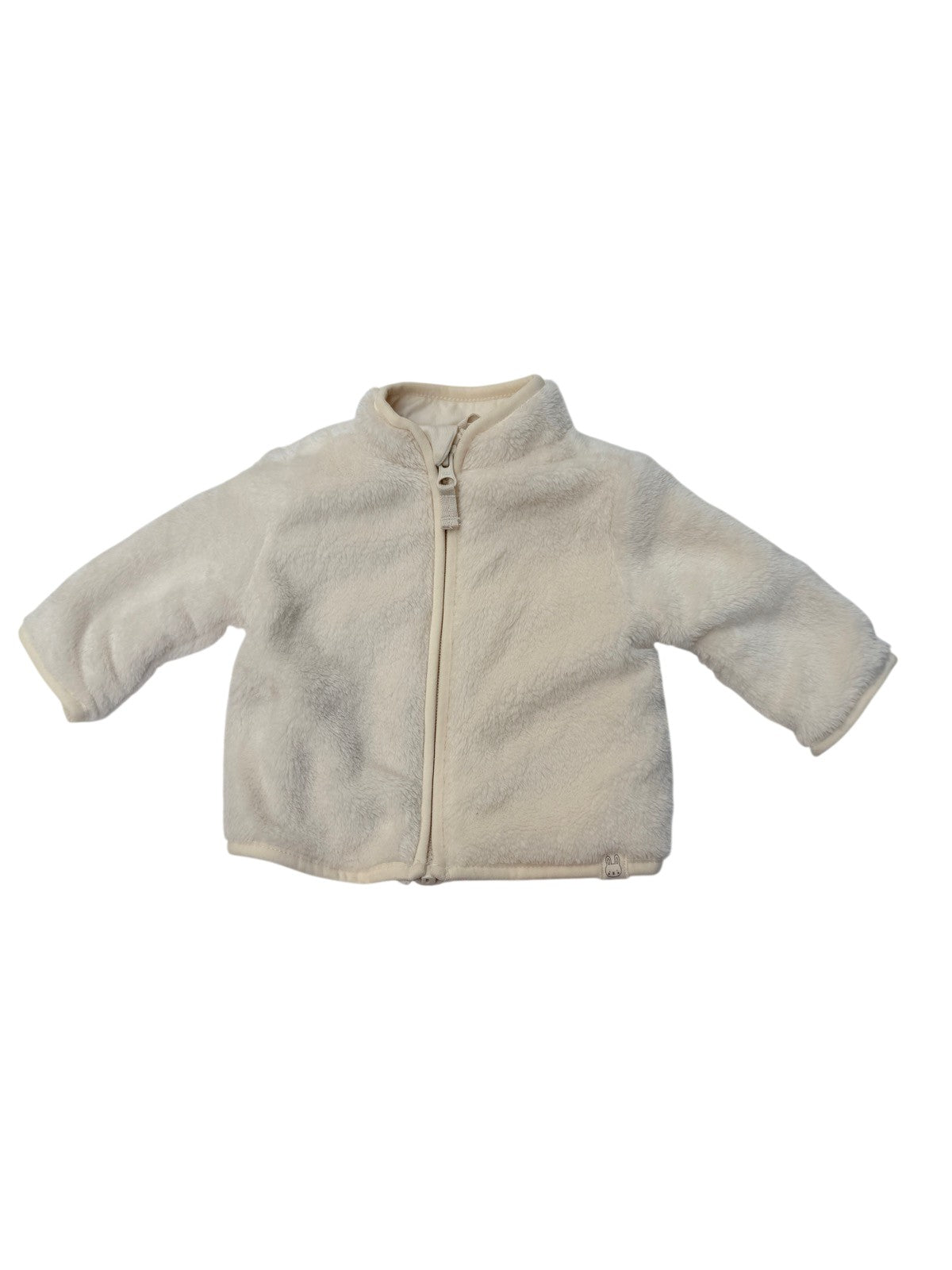 Carter's Cream Fleece Zip Jacket 3M