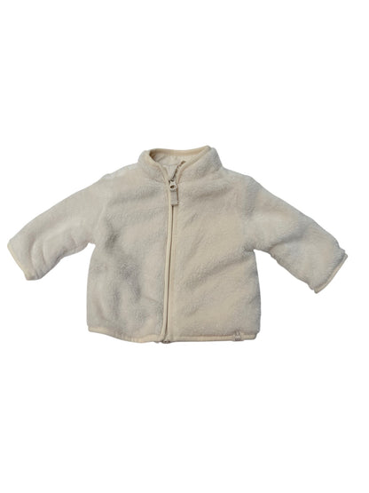 Carter's Cream Fleece Zip Jacket 3M