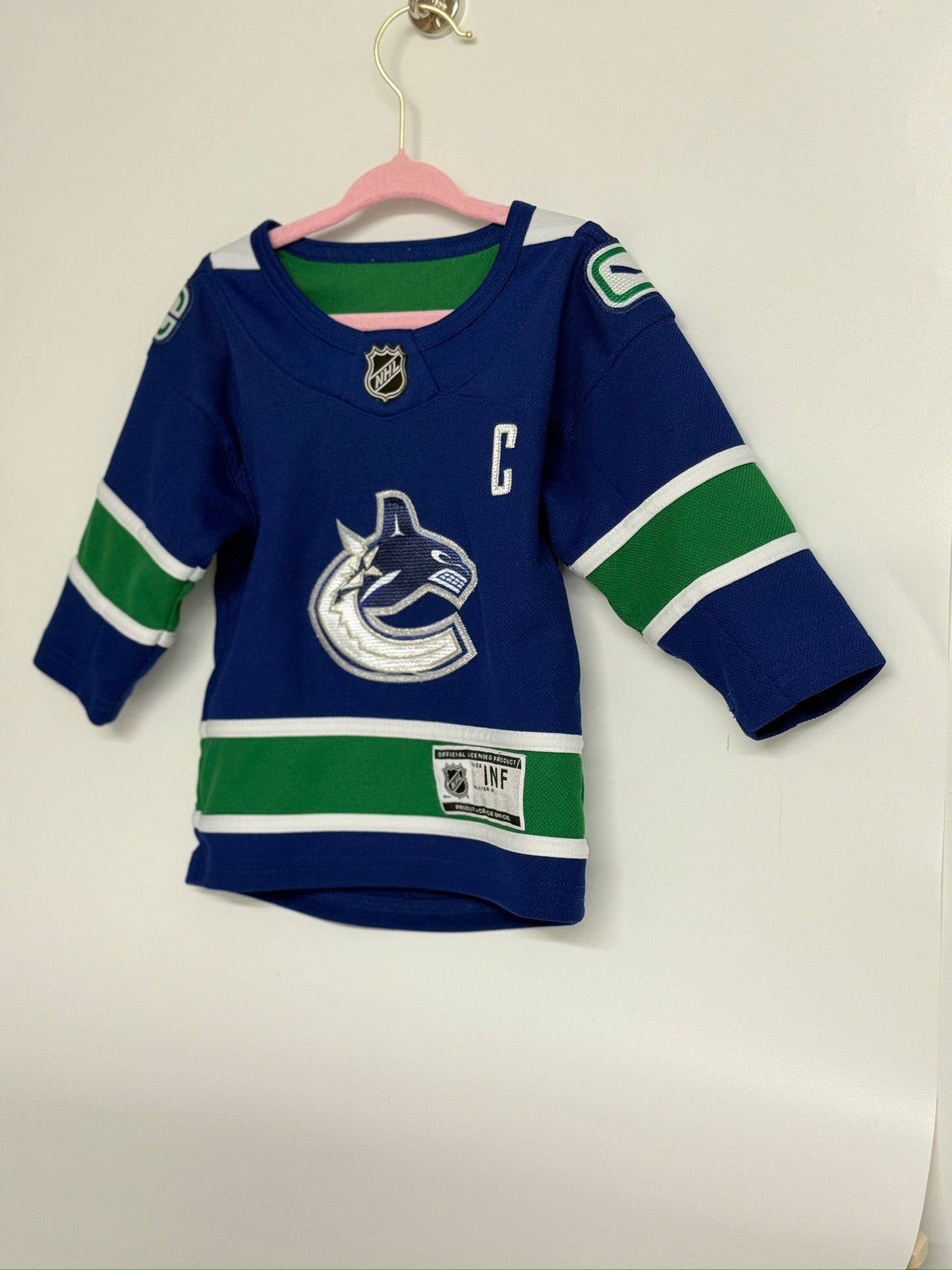 Little Canucks Horvat 53 Jersey 12/24m