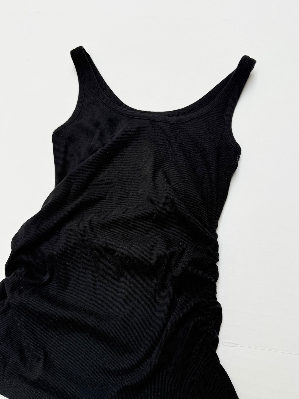 Old Navy Maternity Ruched Tank Dress Size M