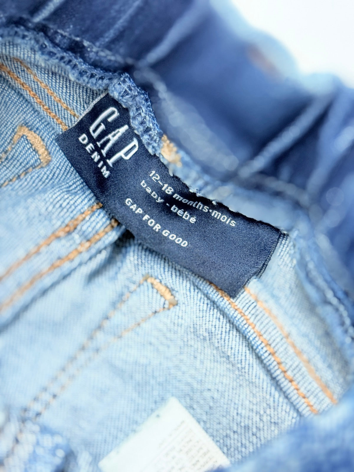 Gap Denim Distressed Baby Jeans 12-18m