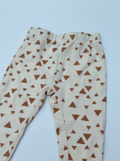 pl.baby Triangle Print Leggings 6M