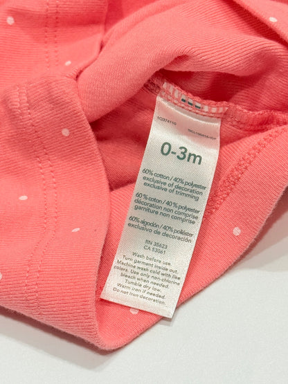 Carter's Little Sister Coral T-Shirt 0-3M