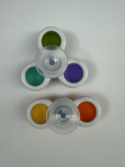 Baby Spinner Suction Pop Bubble Toy