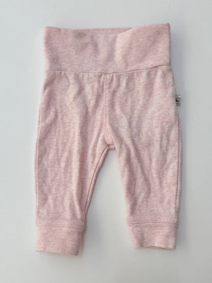 Petit Lem Pink Heather Pants 3M