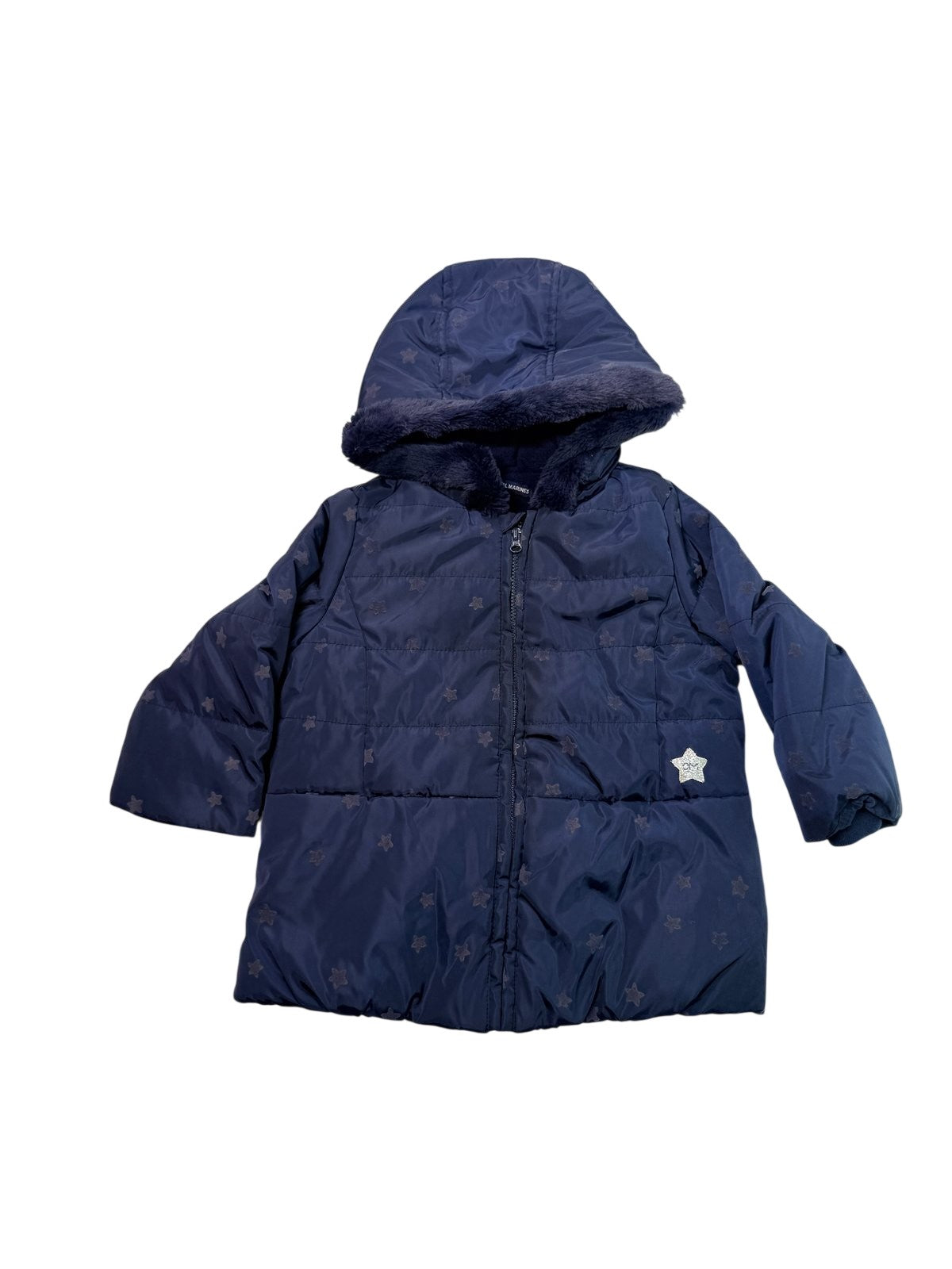 Original Marines Navy Star Puffer Coat