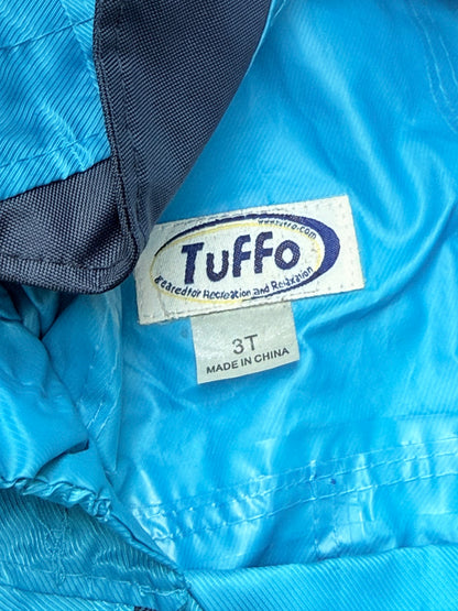 Tuffo Teal Rain Suit Set 3T