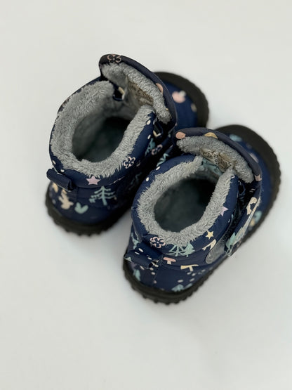 Jan & Jul Navy Winter Boot Size US 4