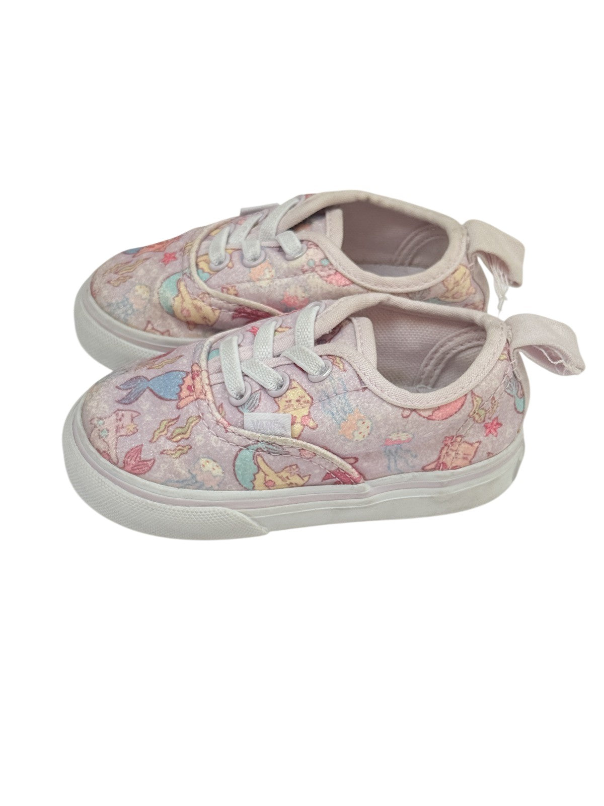 Vans Authentic Mermaid Glitter Toddler Sneakers